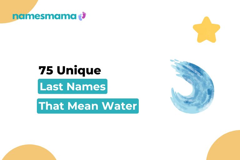 Last Names That Mean Water